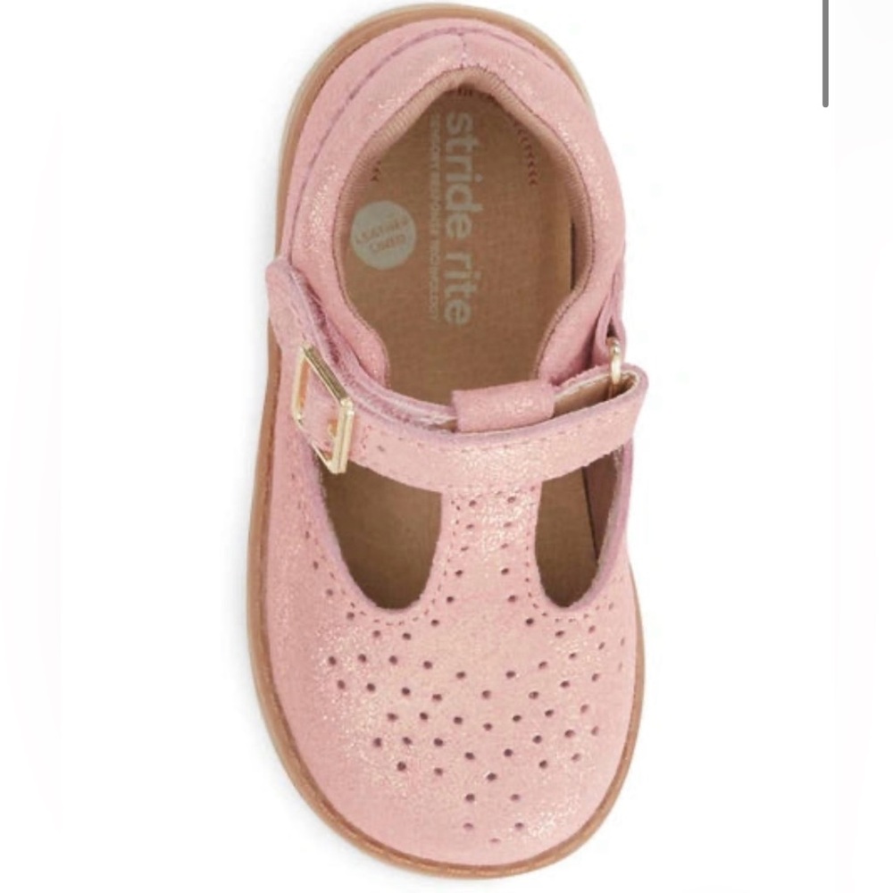 Stride Rite Sparkly Pink Dress Shoe